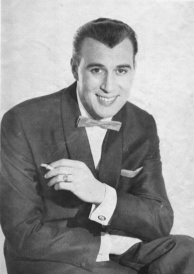 John Barry on the Drumbeat set with The Three Barry Sisters.